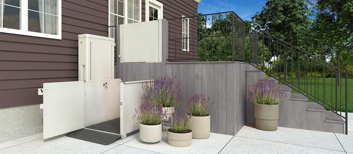 Natomas Macs PL50 VPL Porch Lift